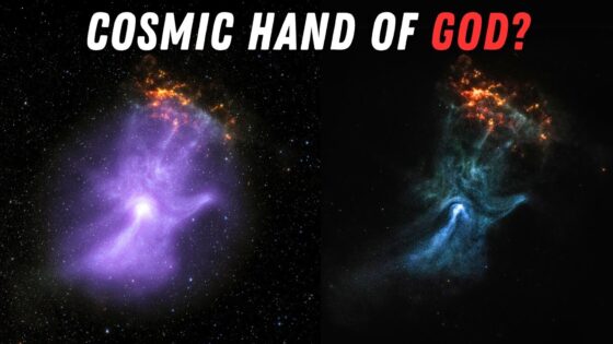 NASA’s Chandra Telescope Captures the “Hand of God” Reaching 150 Light-Years Across Deep Space